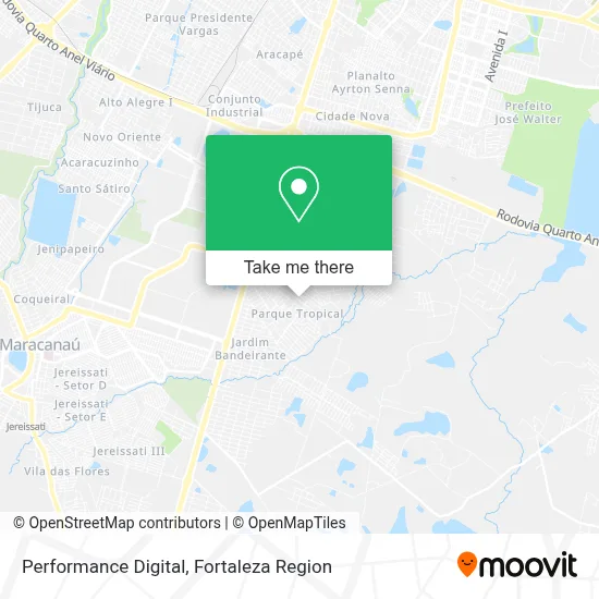 Performance Digital map