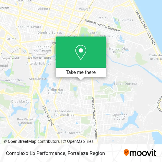 Complexo Lb Performance map