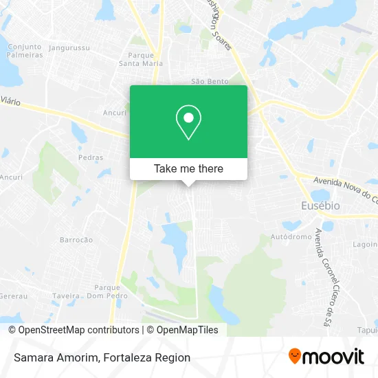 Samara Amorim map