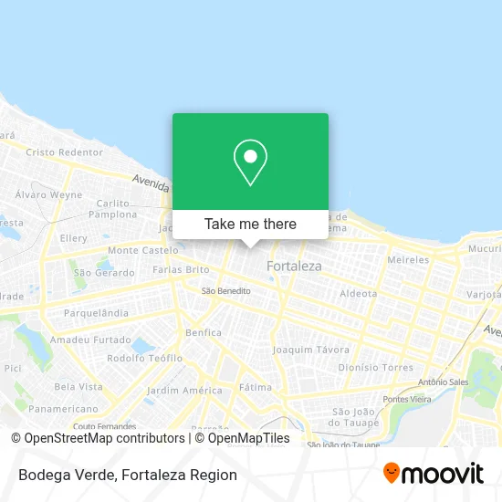 Bodega Verde map