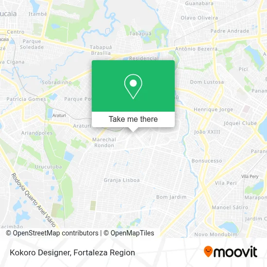 Kokoro Designer map
