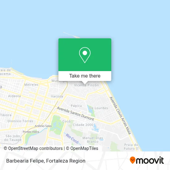 Barbearia Felipe map