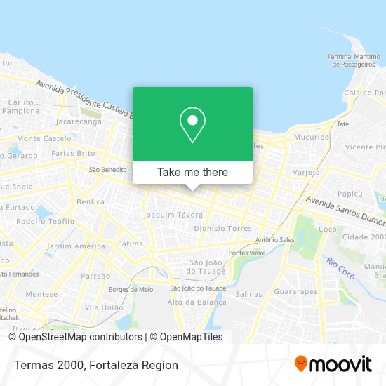 Termas 2000 map