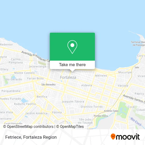 Fetriece map