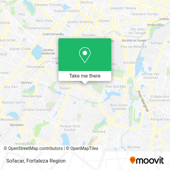 Sofacar map