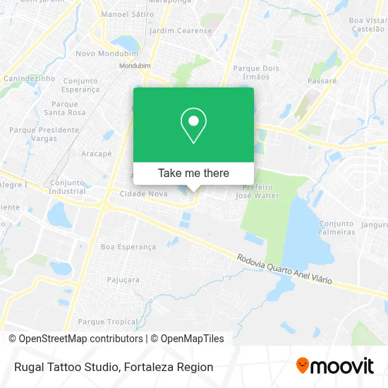 Rugal Tattoo Studio map