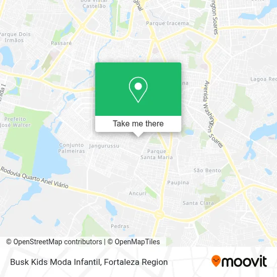 Busk Kids Moda Infantil map