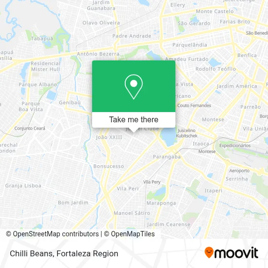Chilli Beans map