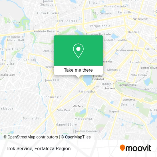 Trok Service map