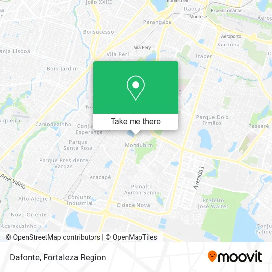 Dafonte map