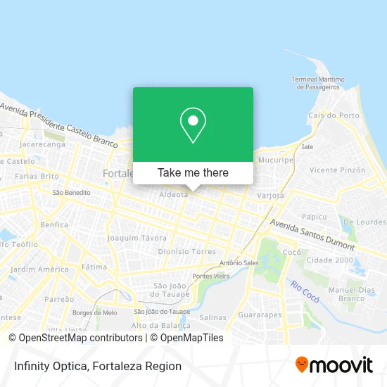 Infinity Optica map