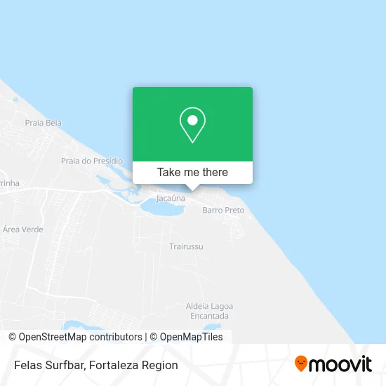 Felas Surfbar map