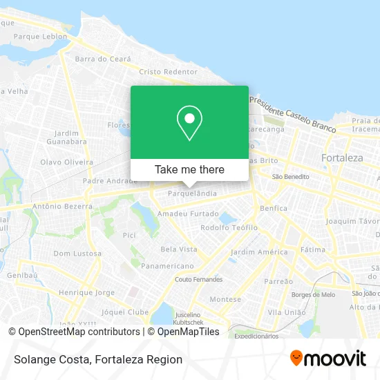 Solange Costa map