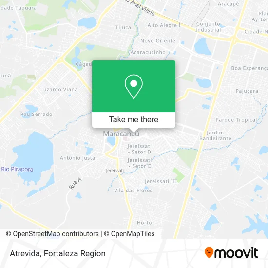 Atrevida map