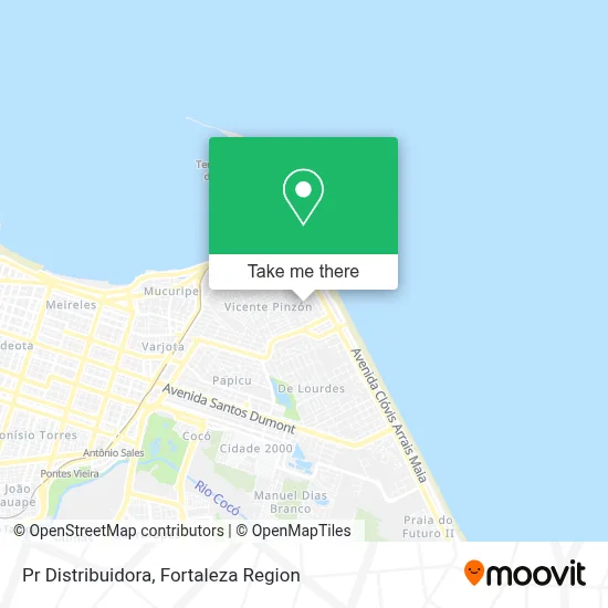 Pr Distribuidora map