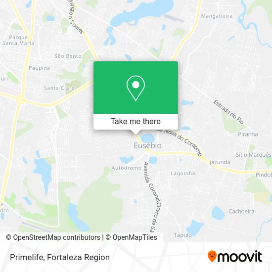 Primelife map