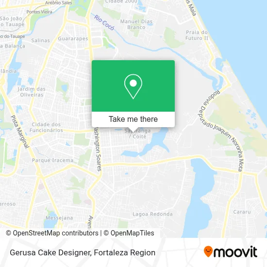 Gerusa Cake Designer map