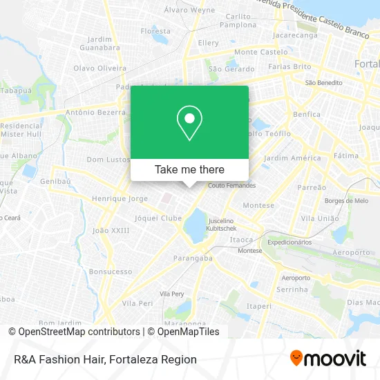 R&A Fashion Hair map