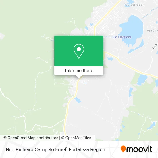 Nilo Pinheiro Campelo Emef map