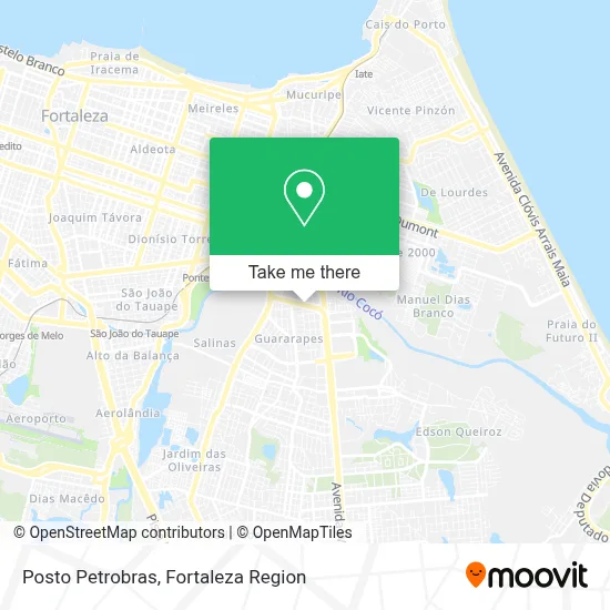Posto Petrobras map