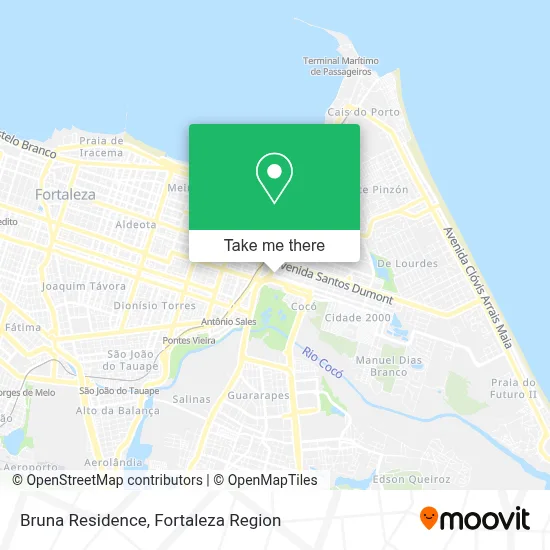 Bruna Residence map