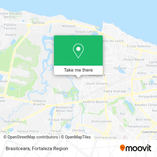 Brasilceara map