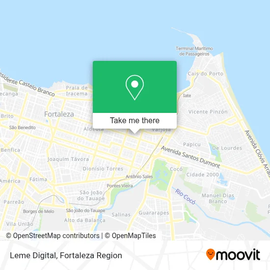 Leme Digital map