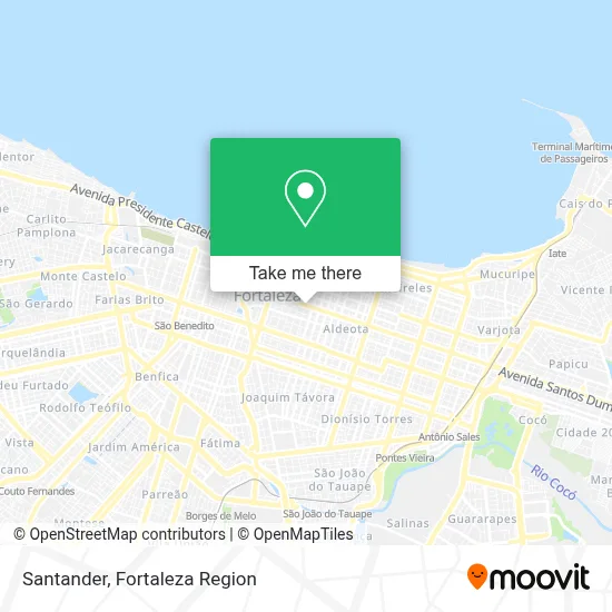Santander map