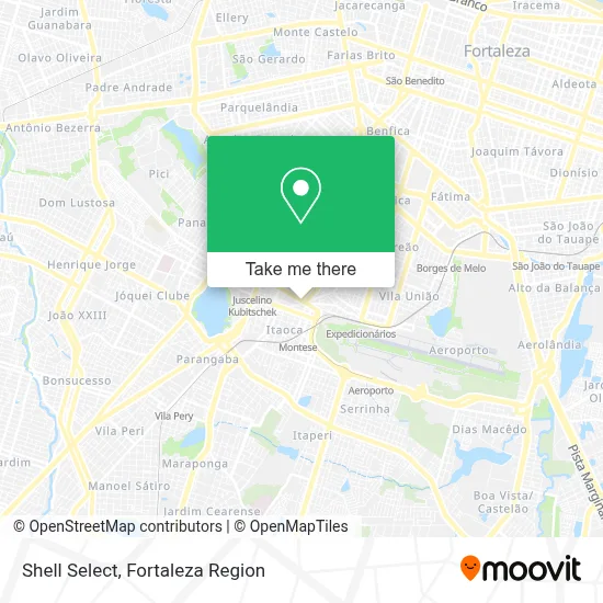 Shell Select map