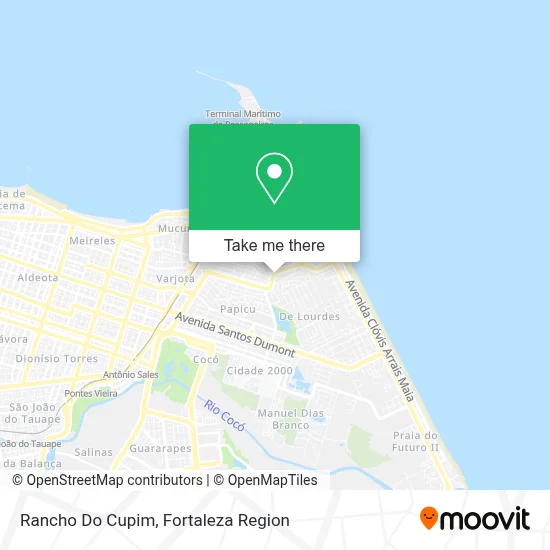 Rancho Do Cupim map