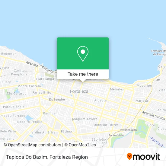 Tapioca Do Baxim map