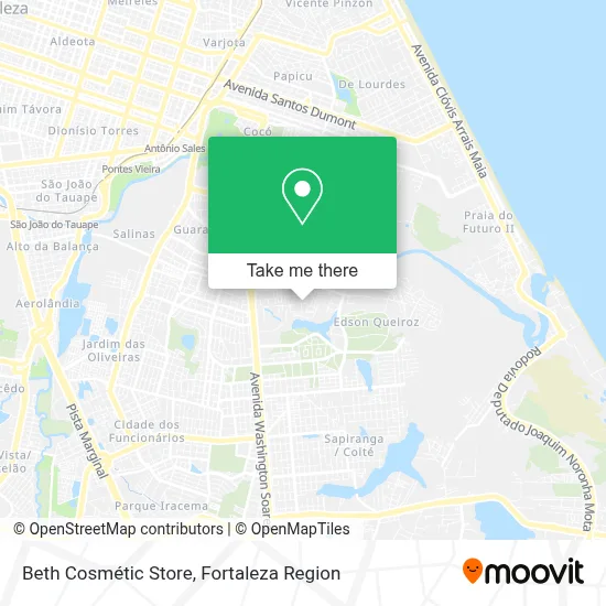 Beth Cosmétic Store map