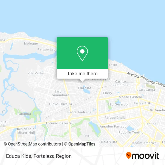 Educa Kids map