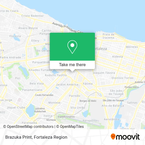Brazuka Print map