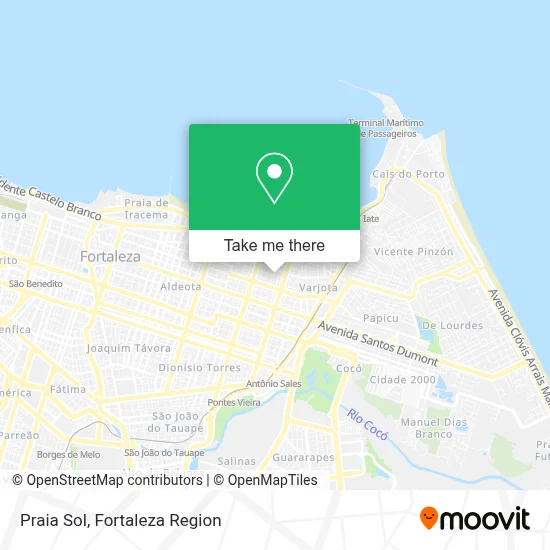 Praia Sol map