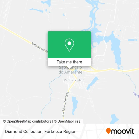 Diamond Collection map