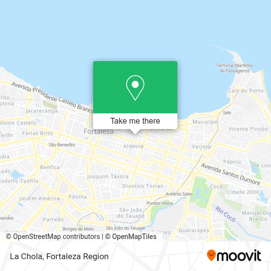 La Chola map