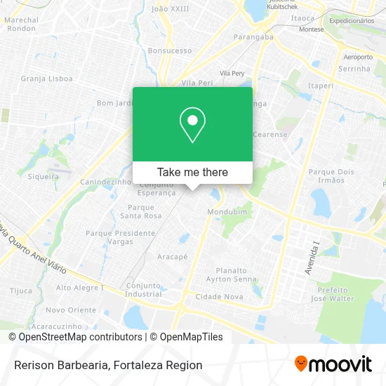 Rerison Barbearia map