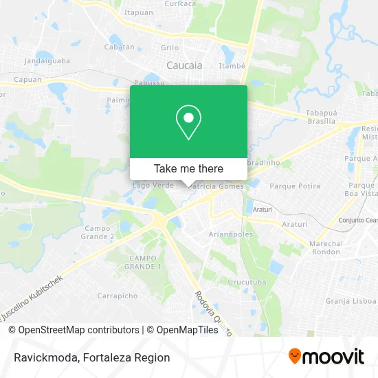 Ravickmoda map