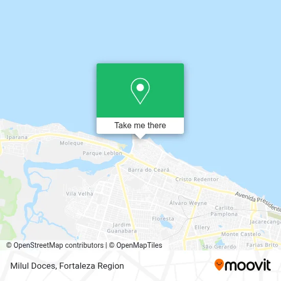 Milul Doces map