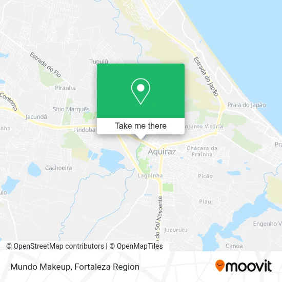 Mundo Makeup map