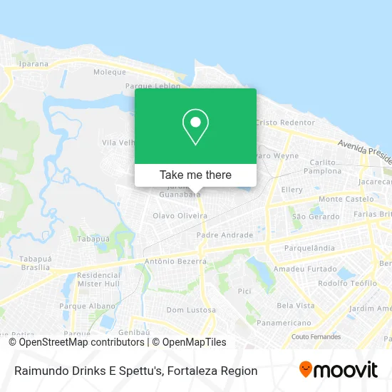 Raimundo Drinks E Spettu's map