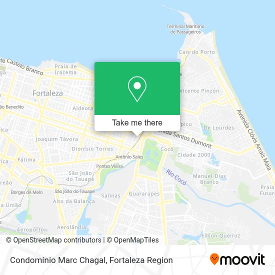 Condomínio Marc Chagal map