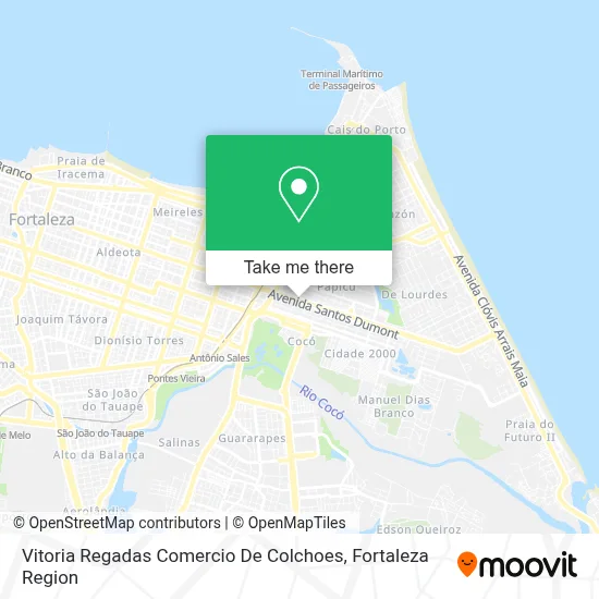 Vitoria Regadas Comercio De Colchoes map