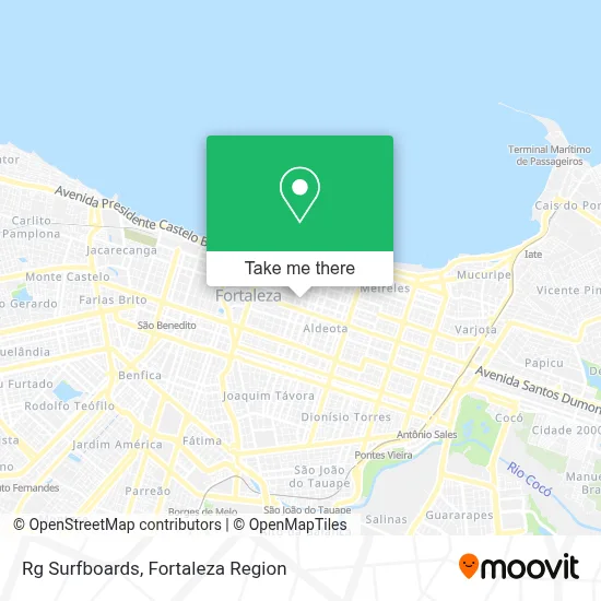 Rg Surfboards map