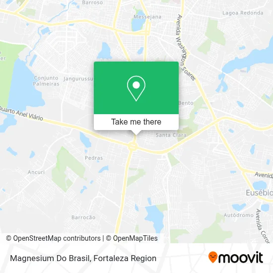 Magnesium Do Brasil map