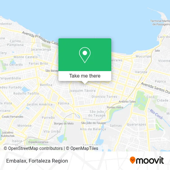 Embalax map
