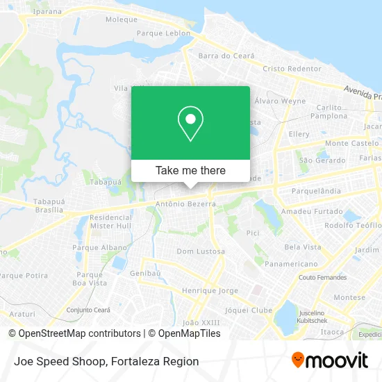 Joe Speed Shoop map