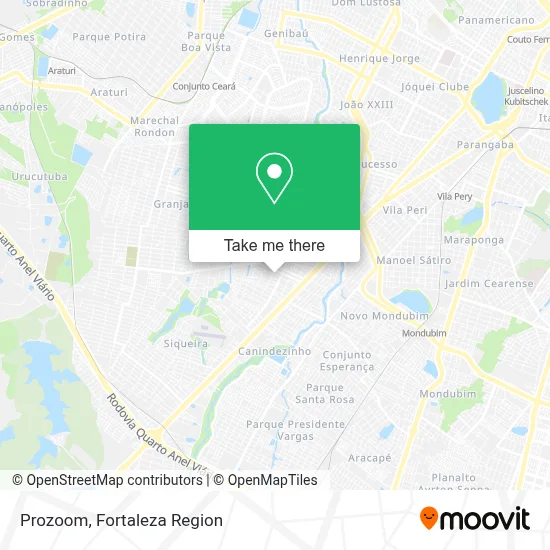 Prozoom map