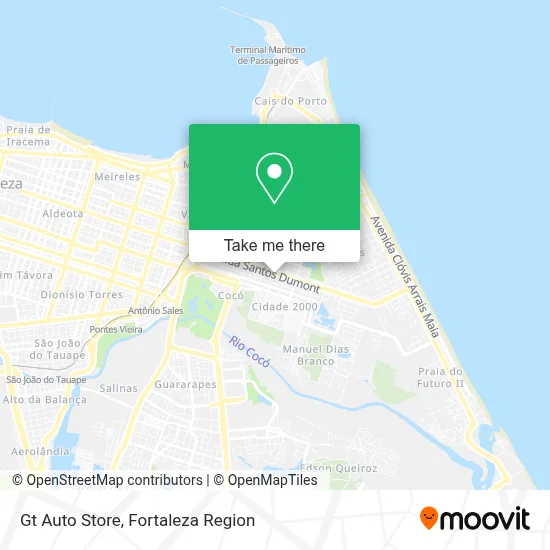 Gt Auto Store map